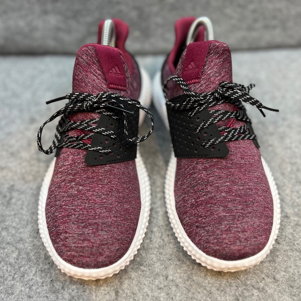 Adidas Athletics 24/7 Training Shoes Maroon Black White Womens Sneakers Size 8.5 - Picture 4 of 8